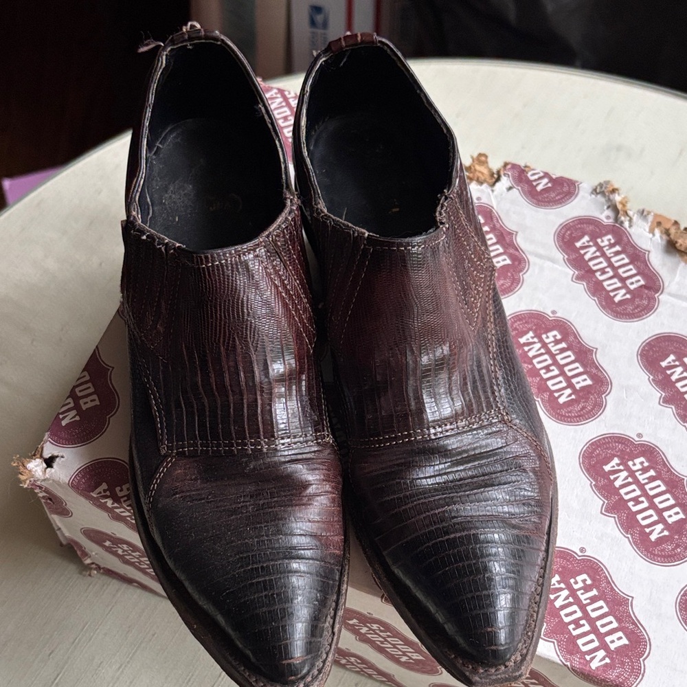Vintage Nacone Brown Shoe Boots sz 5
